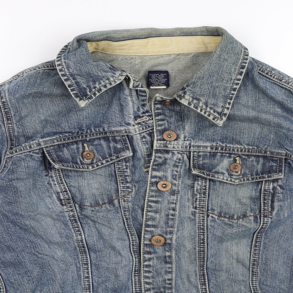 Gap Womens Blue  Denim Jacket  Size L