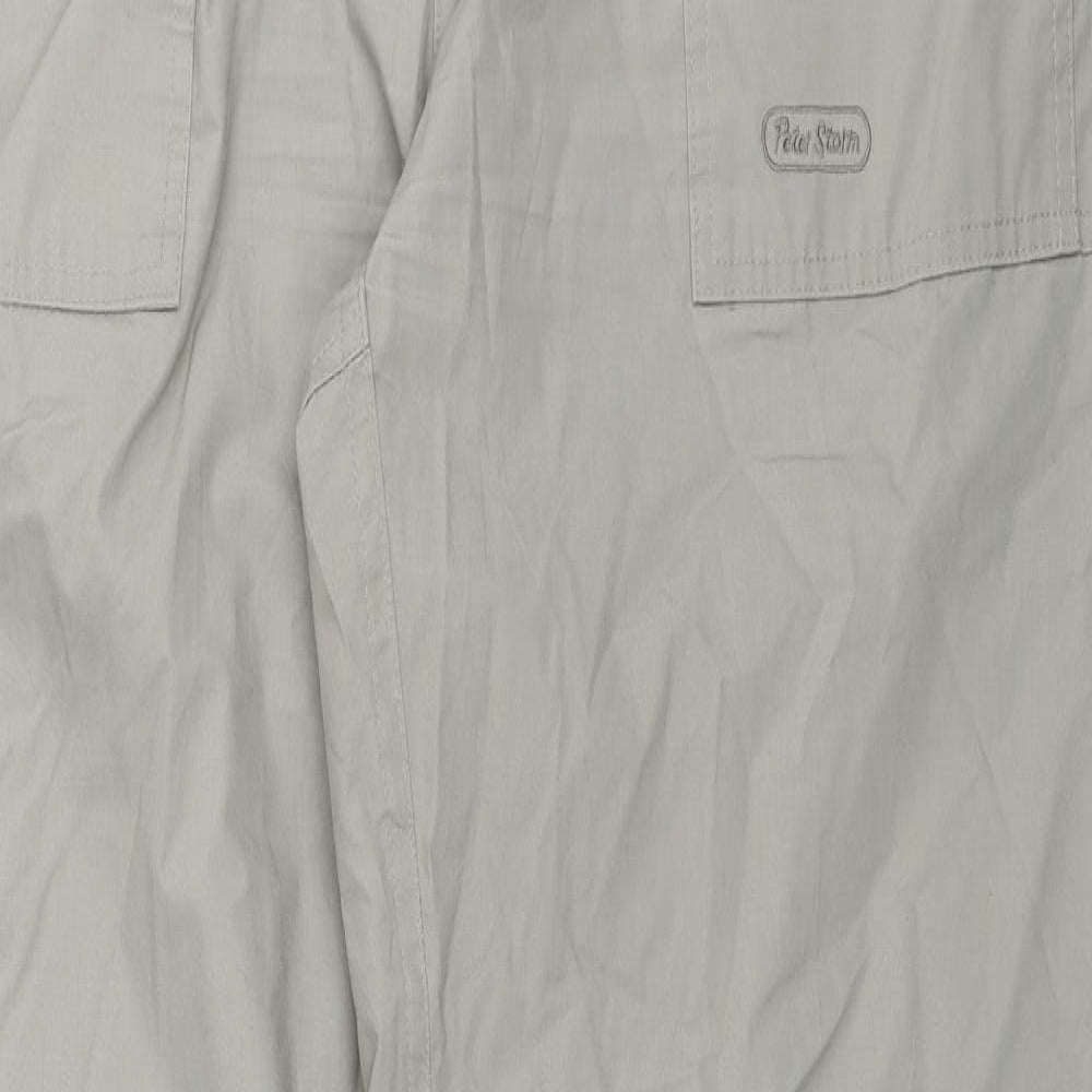 Peter Storm Mens Beige   Cargo Trousers Size 34 L30 in