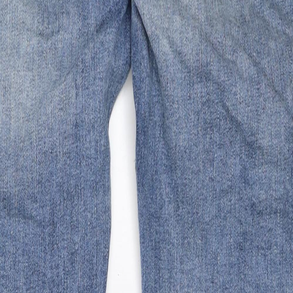 Divided Womens Blue  Denim Skinny Jeans Size 6 L29 in