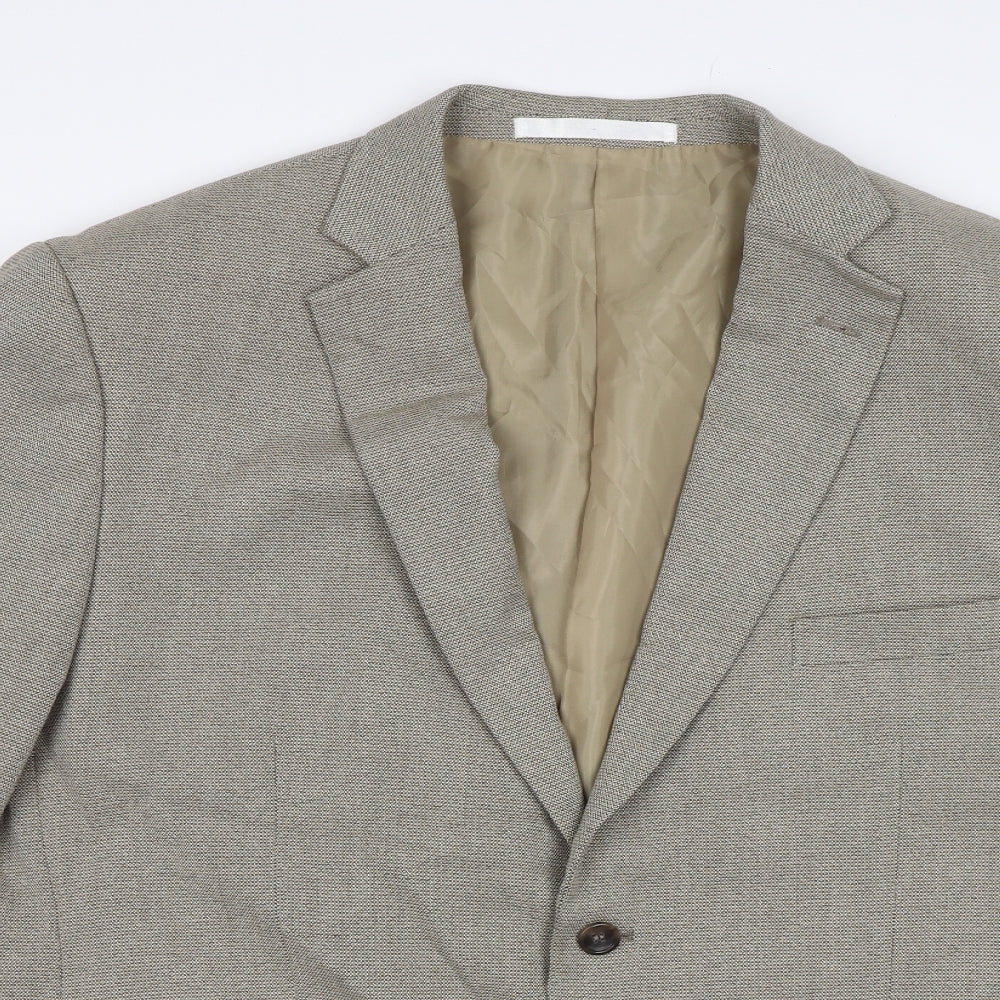 Marks and Spencer Mens Beige   Jacket Blazer Size 46
