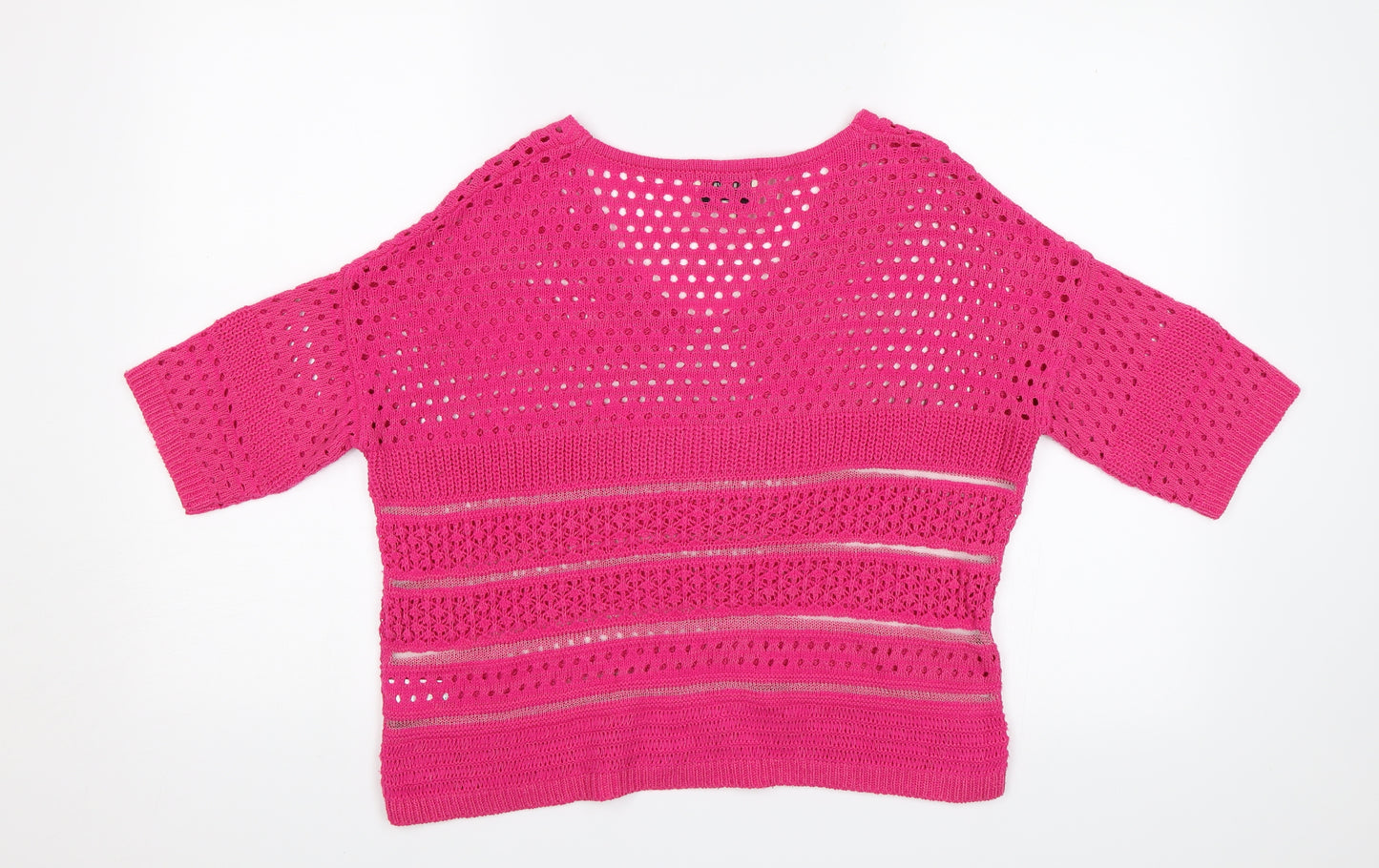 Papaya Womens Pink   Jersey Blouse Size S