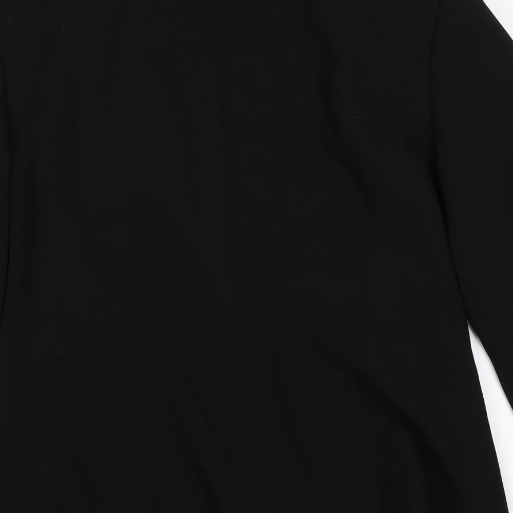 John Lewis Womens Black   Jacket Blazer Size 10