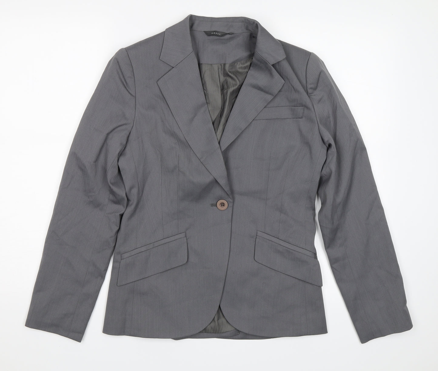 Nexus Womens Grey   Jacket Blazer Size 12