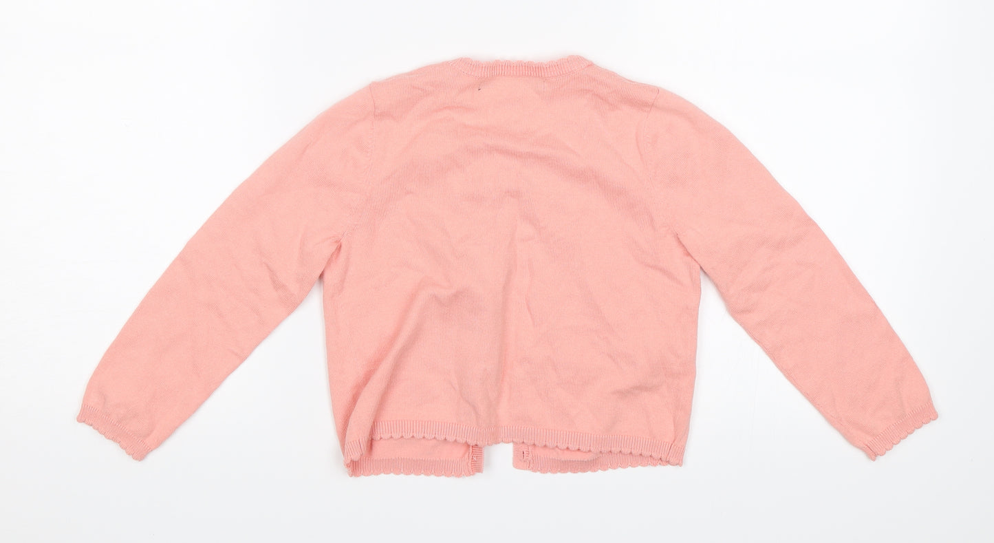 George Girls Pink   Cardigan Jumper Size 4-5 Years