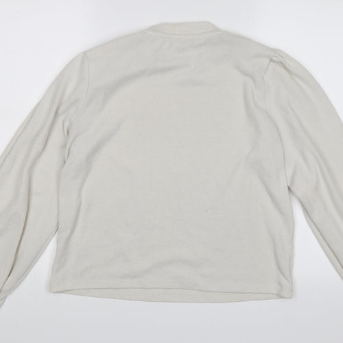 New Look Womens White   Pullover Jumper Size L