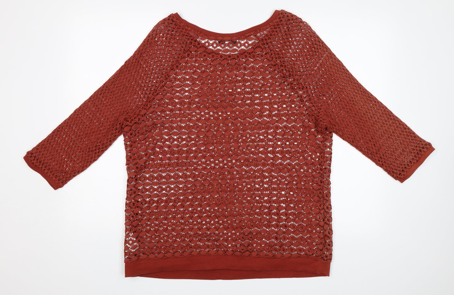 NEXT Womens Orange   Pullover Jumper Size 18