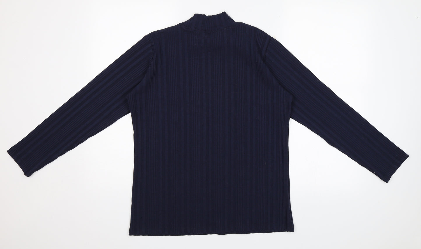 Isle Womens Blue   Jersey T-Shirt Size M