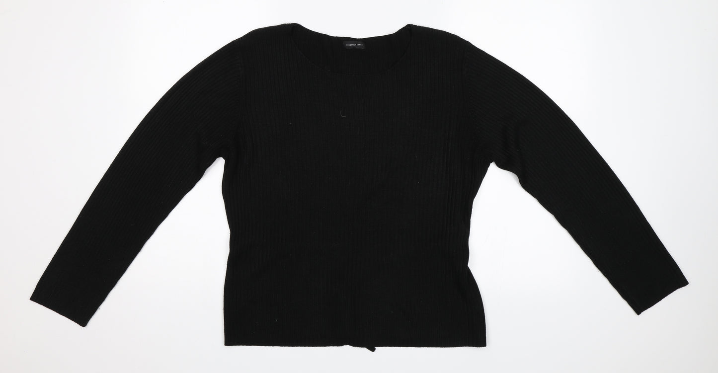 Florence & Fred Womens Black   Pullover Jumper Size 18