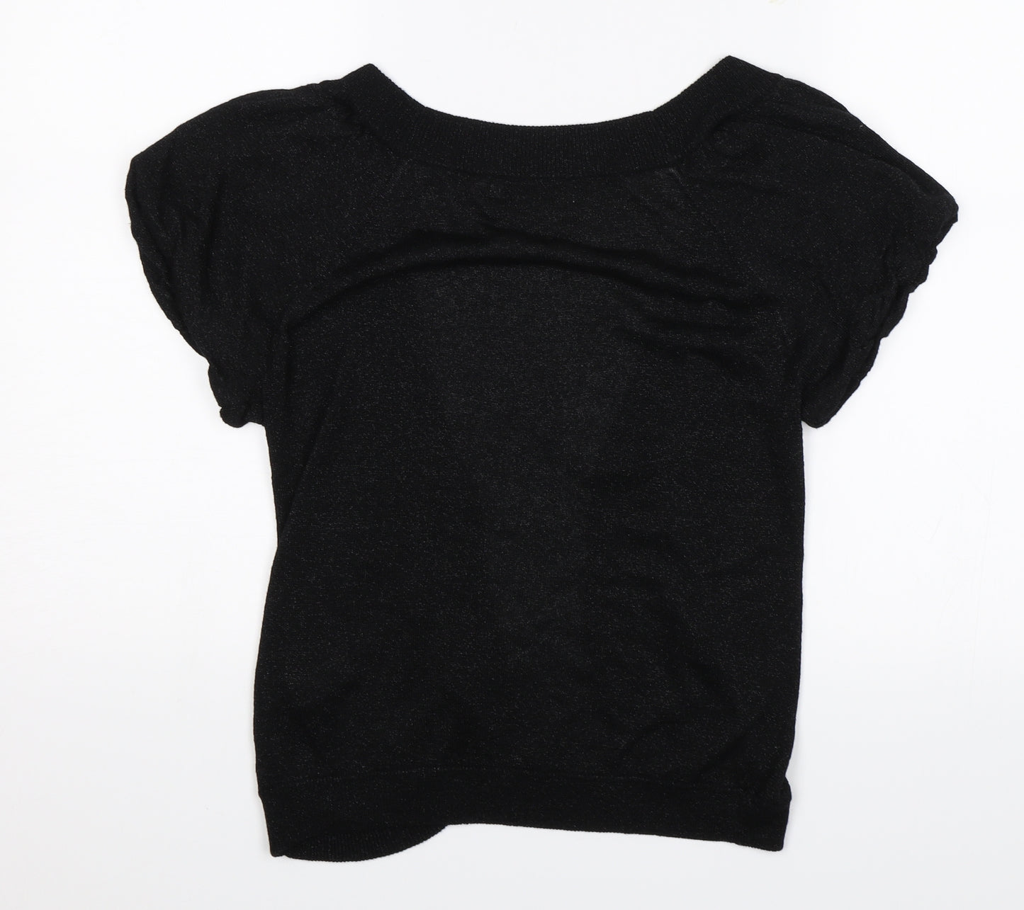 M&Co Womens Black   Shrug Jumper Size M