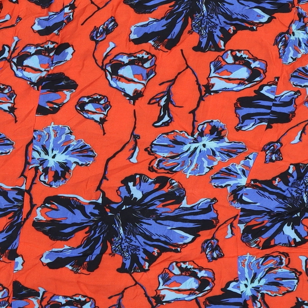Atmosphere Womens Orange Floral  Jacket  Size 14