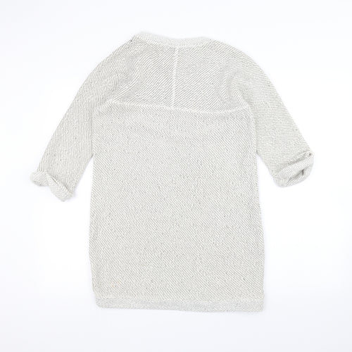 Dorothy Perkins Womens White   Pullover Jumper Size 8