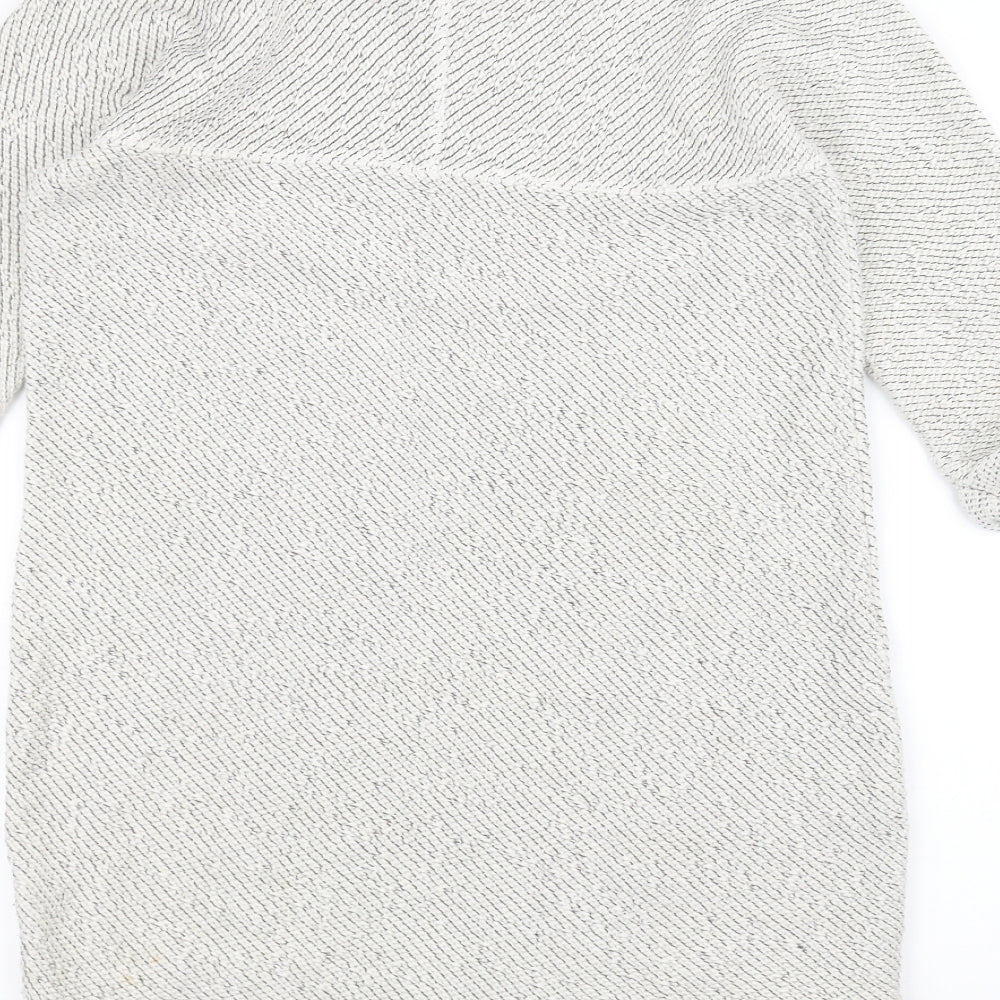 Dorothy Perkins Womens White   Pullover Jumper Size 8