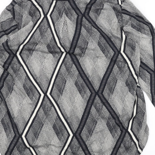 Espirit Womens Black   Basic Button-Up Size 10