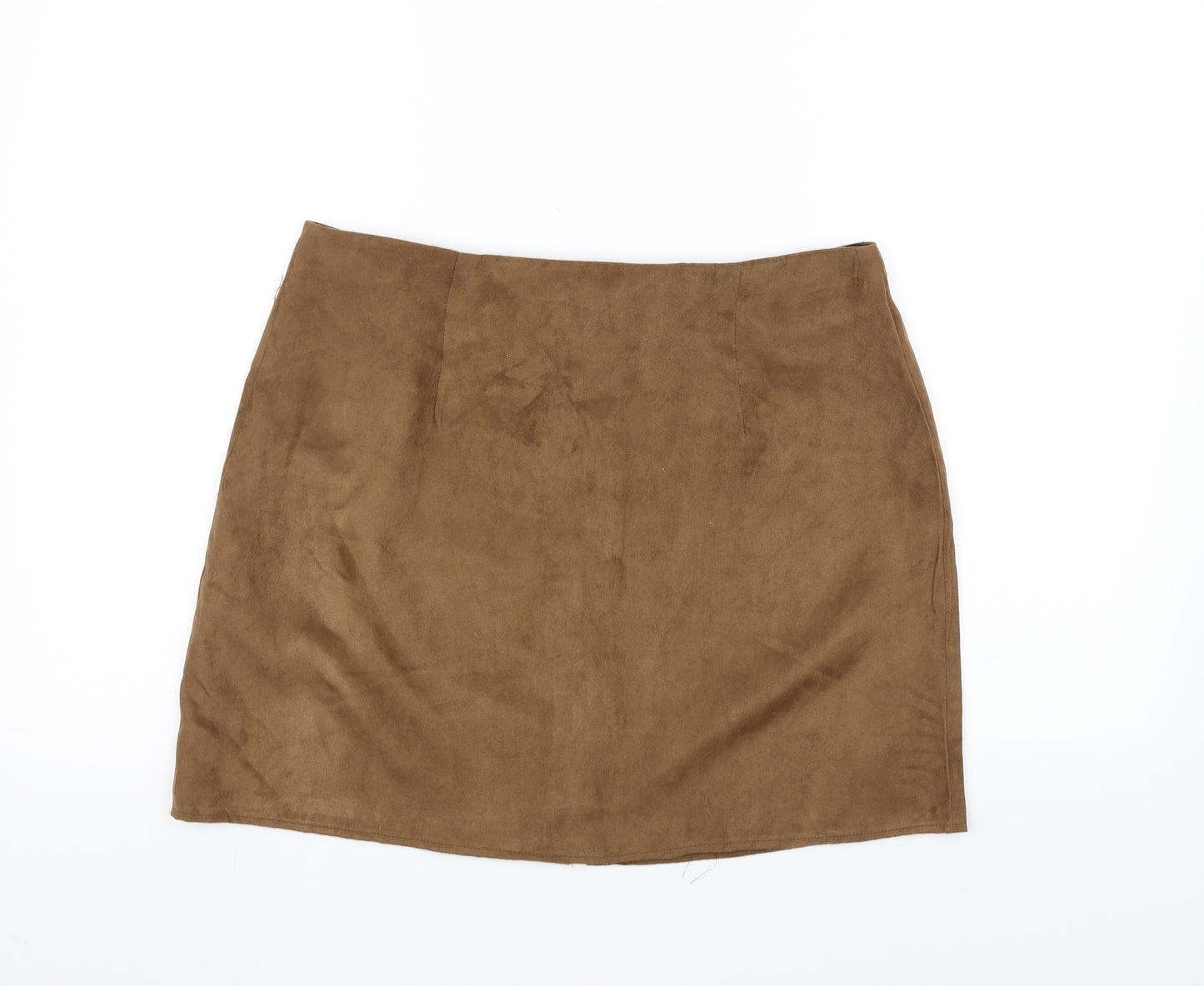 Atmosphere Womens Brown   A-Line Skirt Size 14