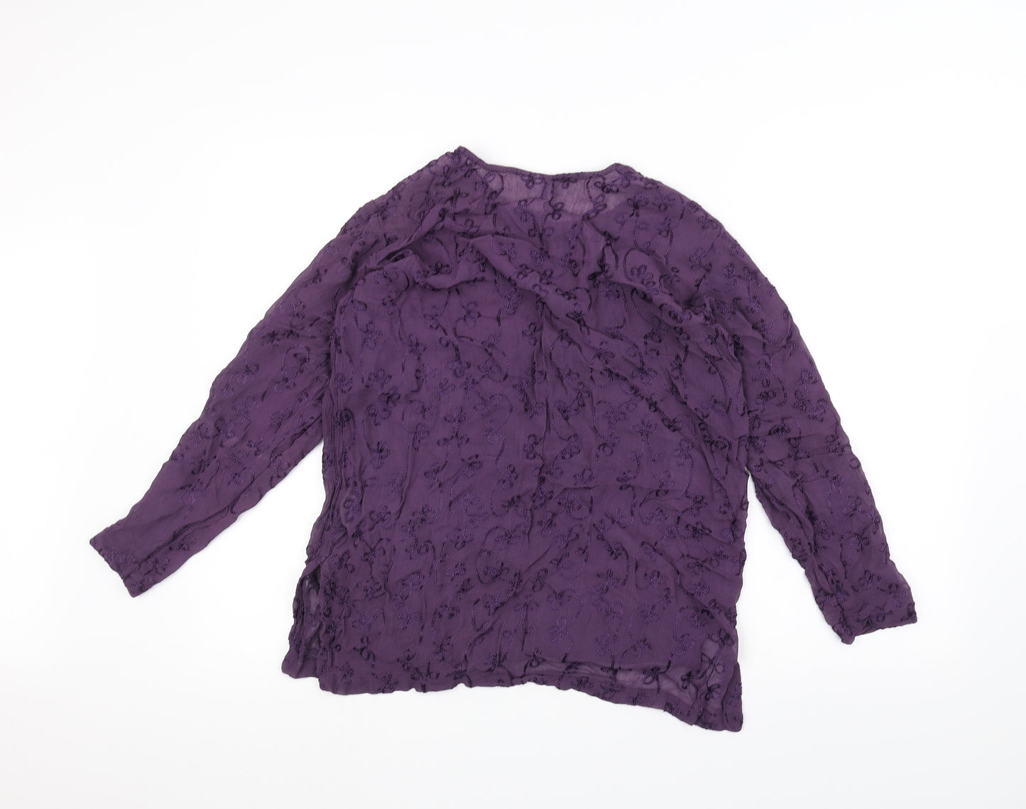 Nougat Womens Purple   Pullover Jumper Size L