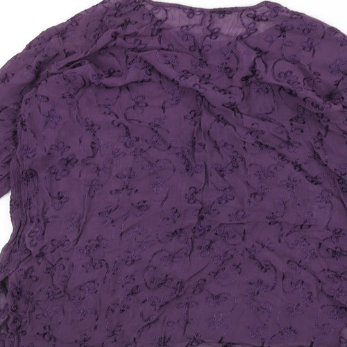 Nougat Womens Purple   Pullover Jumper Size L
