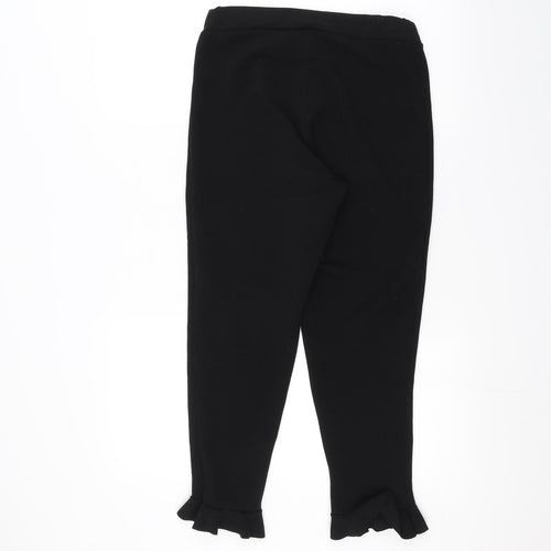 Select Womens Black   Trousers  Size 10 L22 in