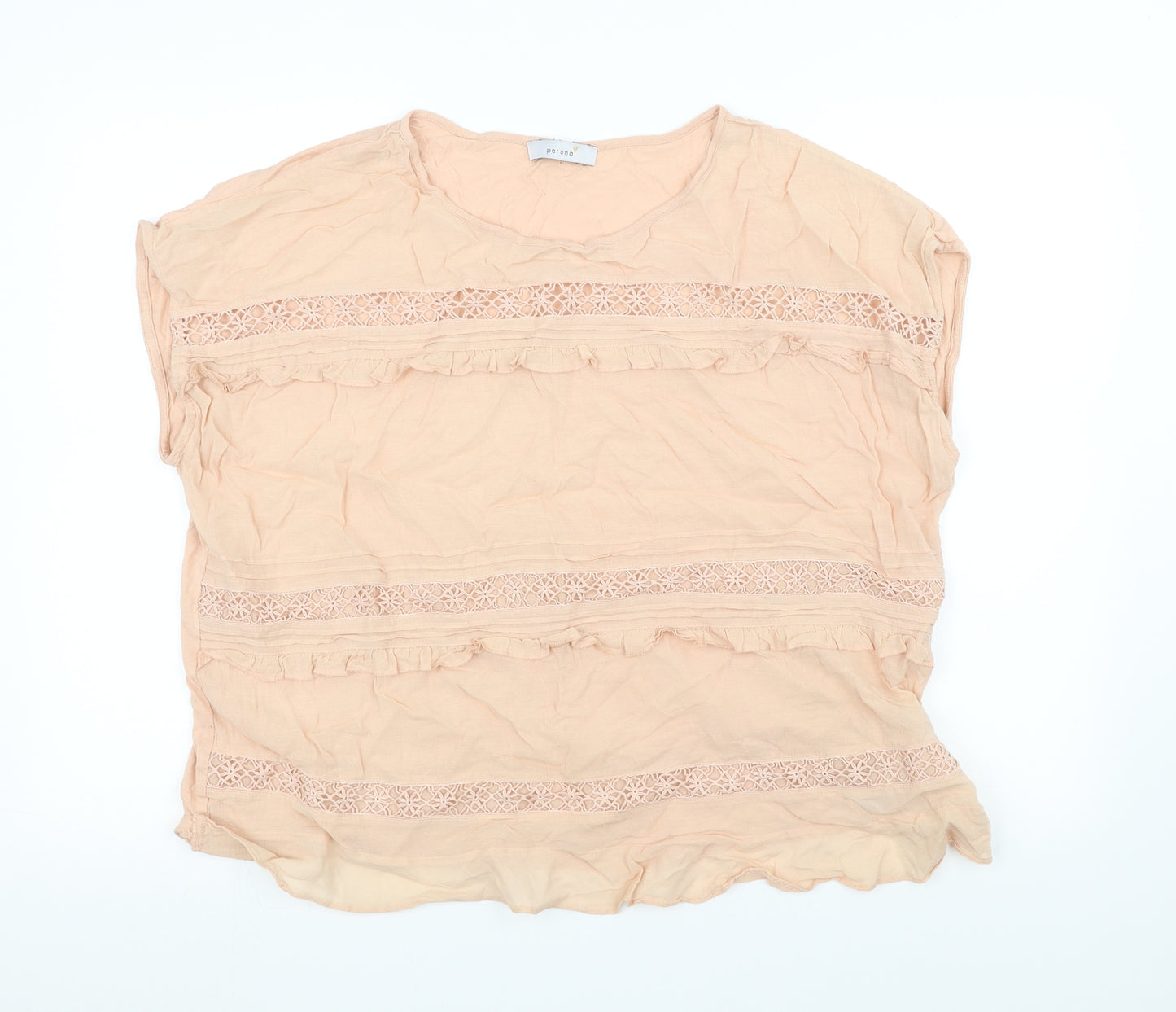 Marks and Spencer Womens Pink   Basic T-Shirt Size 22