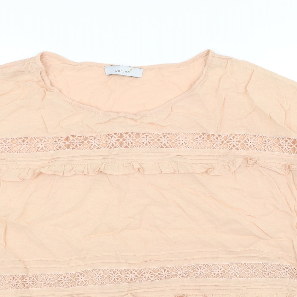 Marks and Spencer Womens Pink   Basic T-Shirt Size 22