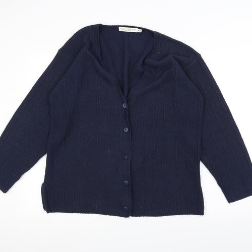 TIGI Womens Blue   Jacket Coatigan One Size