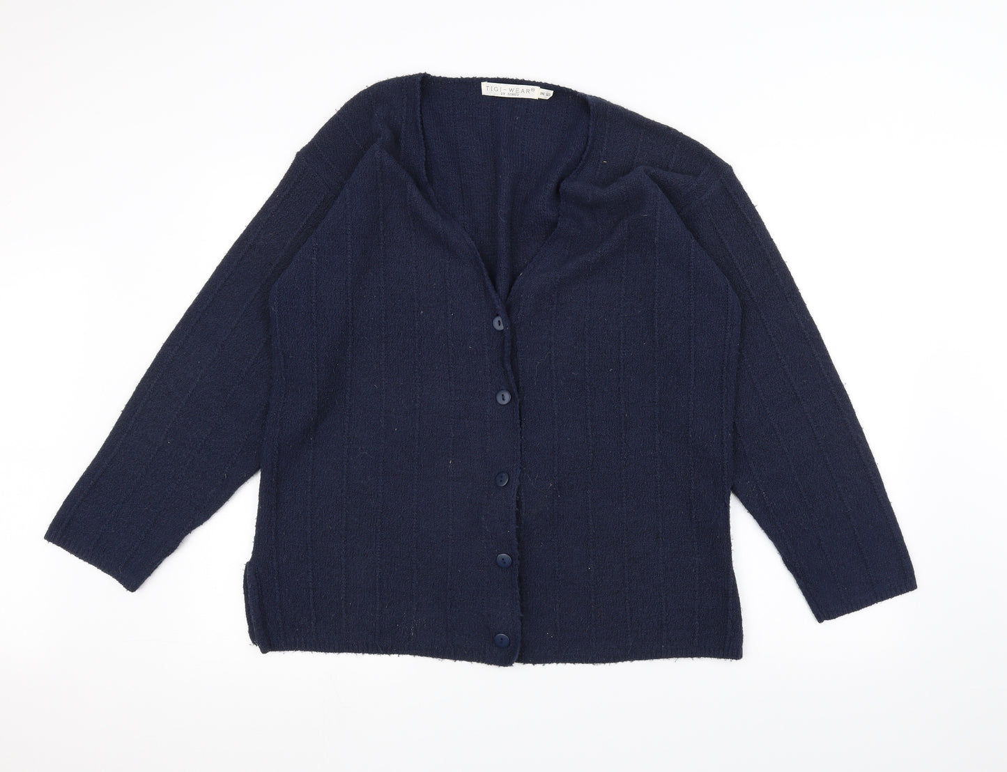 TIGI Womens Blue   Jacket Coatigan One Size