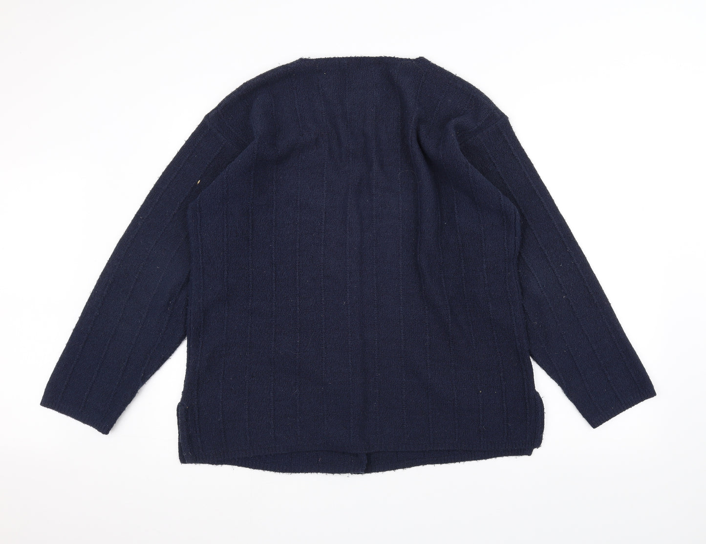 TIGI Womens Blue   Jacket Coatigan One Size