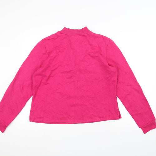 IZOD Womens Pink   Pullover Jumper Size L