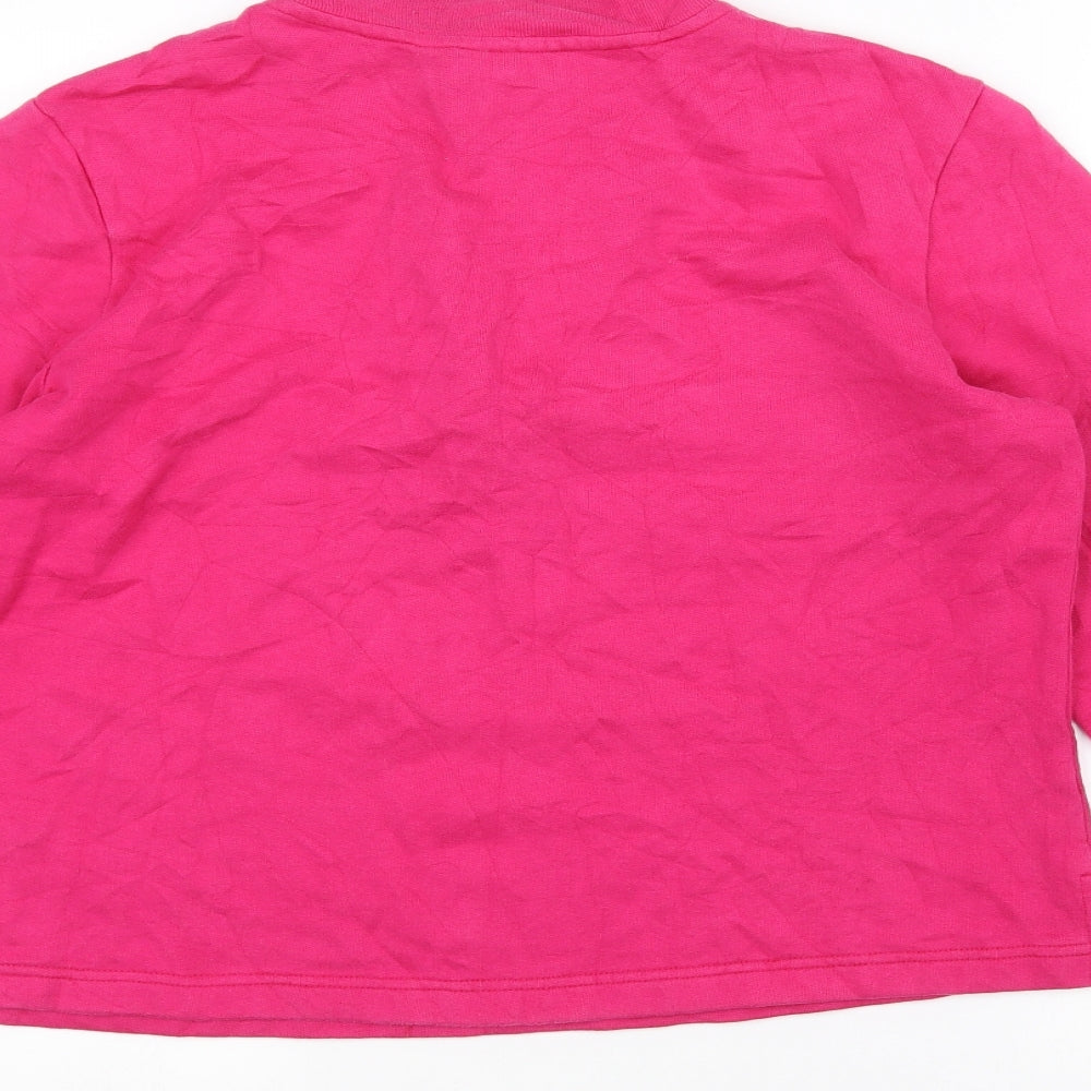 IZOD Womens Pink   Pullover Jumper Size L