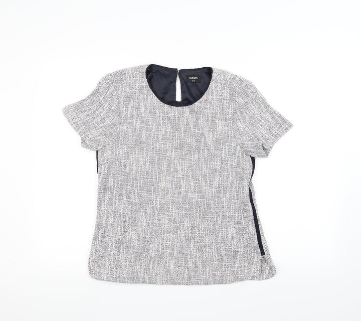 Oasis Womens White   Pullover Jumper Size 10
