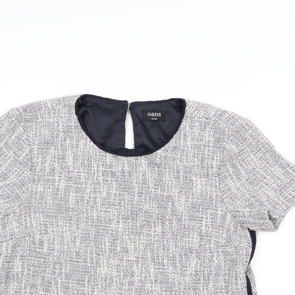 Oasis Womens White   Pullover Jumper Size 10