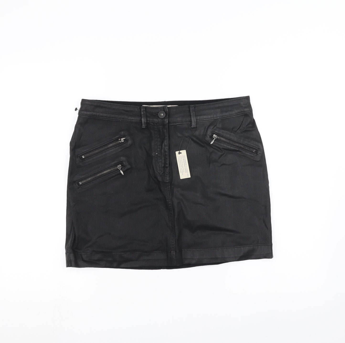 NEXT Womens Black   A-Line Skirt Size 12