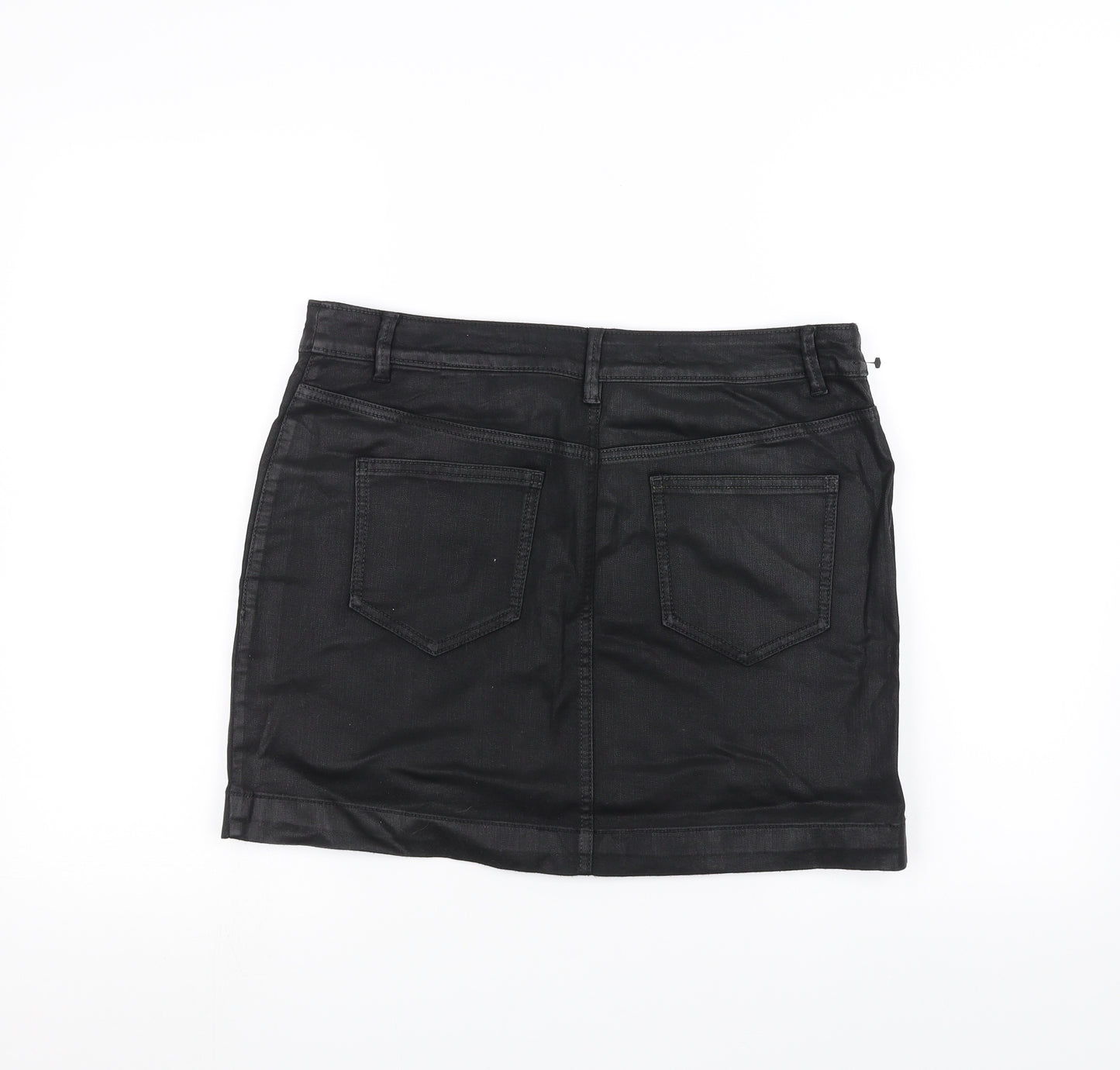 NEXT Womens Black   A-Line Skirt Size 12