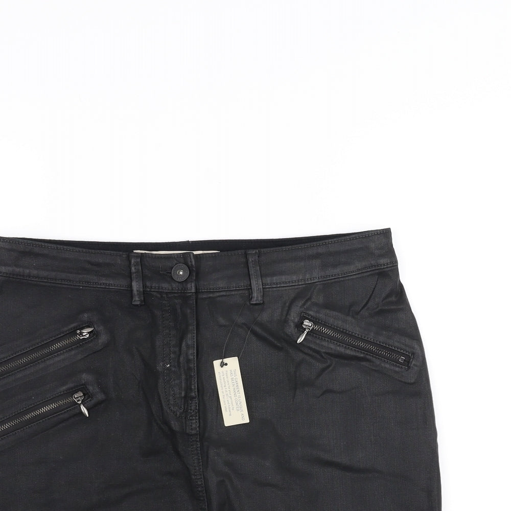 NEXT Womens Black   A-Line Skirt Size 12