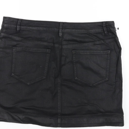 NEXT Womens Black   A-Line Skirt Size 12