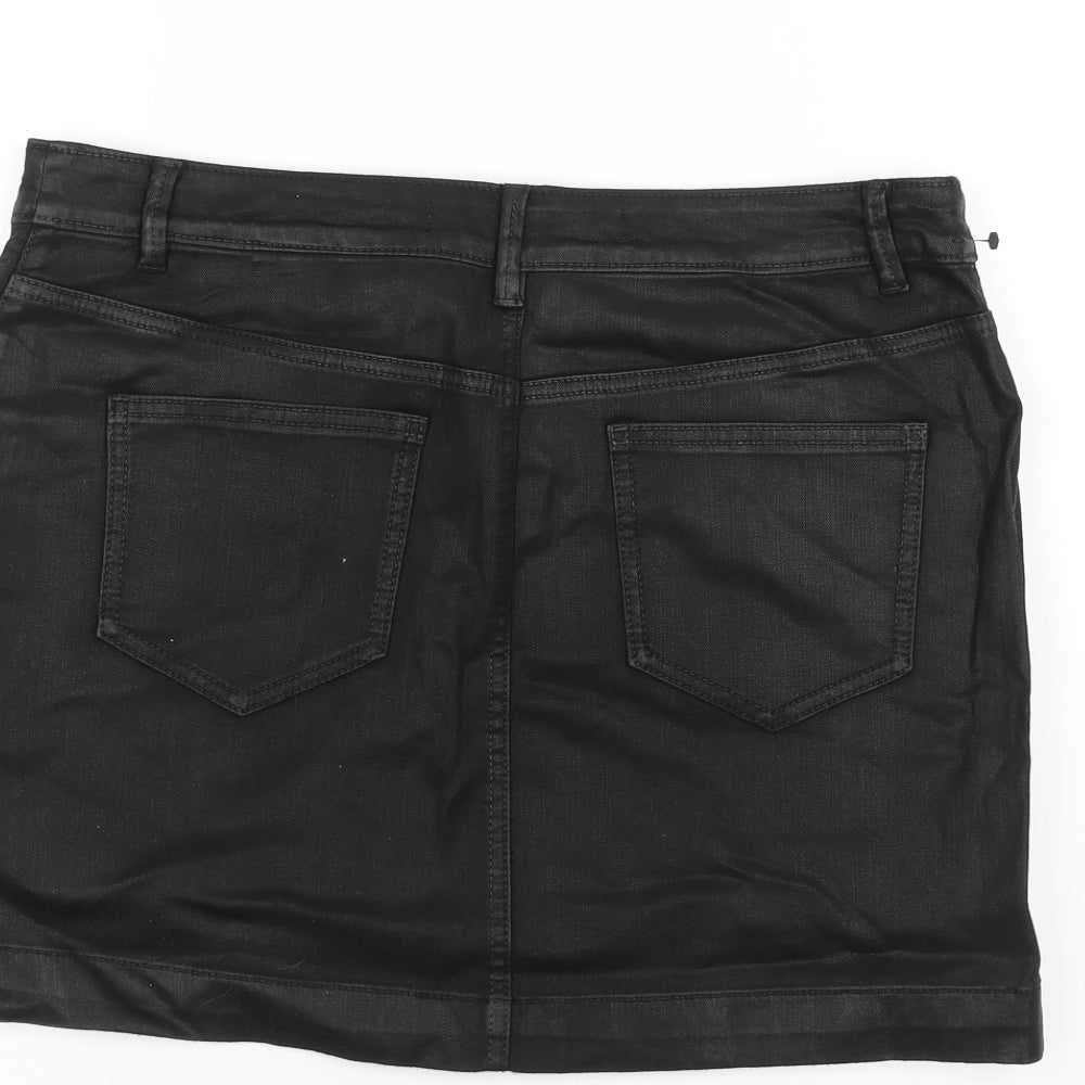 NEXT Womens Black   A-Line Skirt Size 12