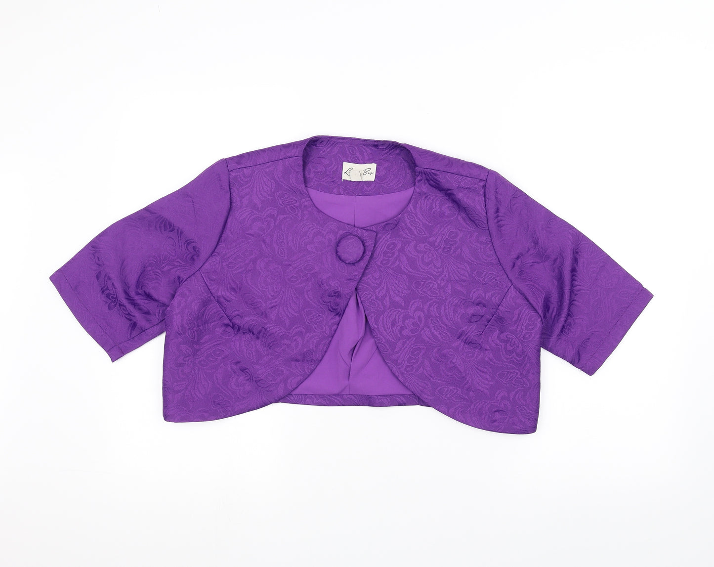 Lindy Bop Womens Purple   Jacket  Size 12