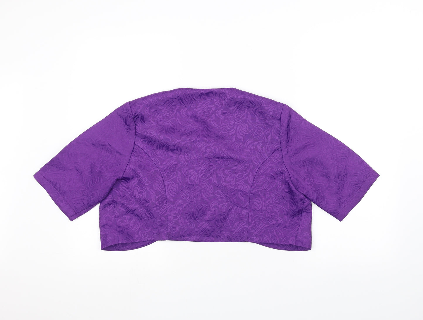 Lindy Bop Womens Purple   Jacket  Size 12