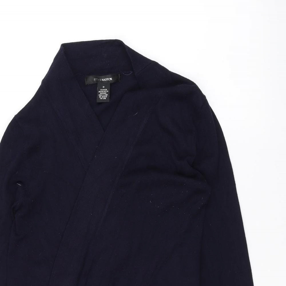 89th & Madison Womens Blue   Jacket Coatigan Size M