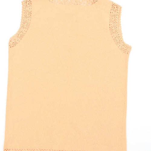 Roman Originals Womens Orange   Basic Tank Size S