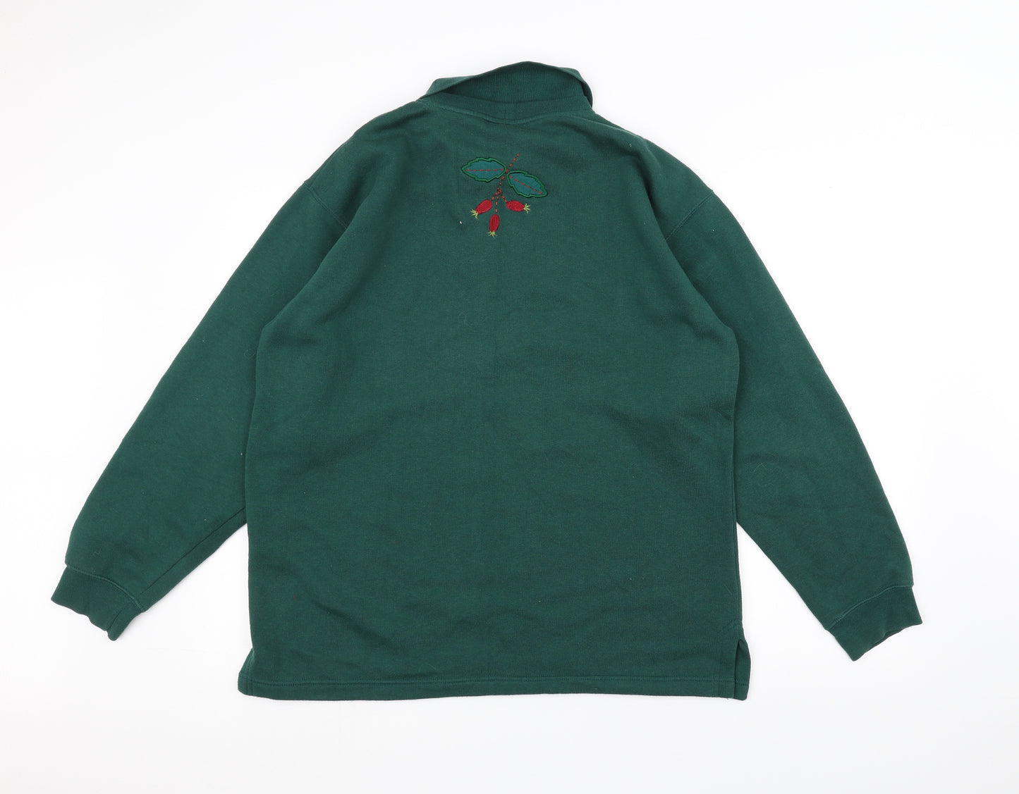 Tulchan Womens Green   Pullover Jumper Size M