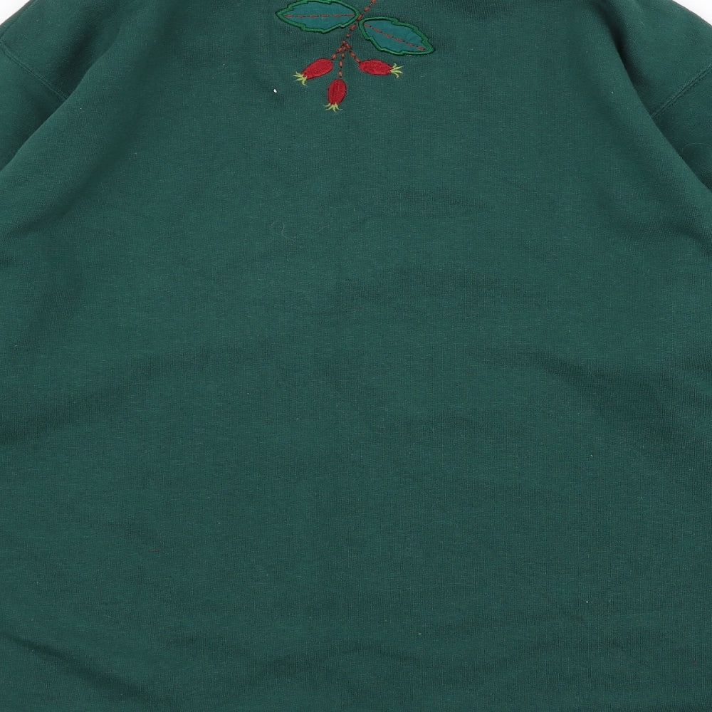 Tulchan Womens Green   Pullover Jumper Size M