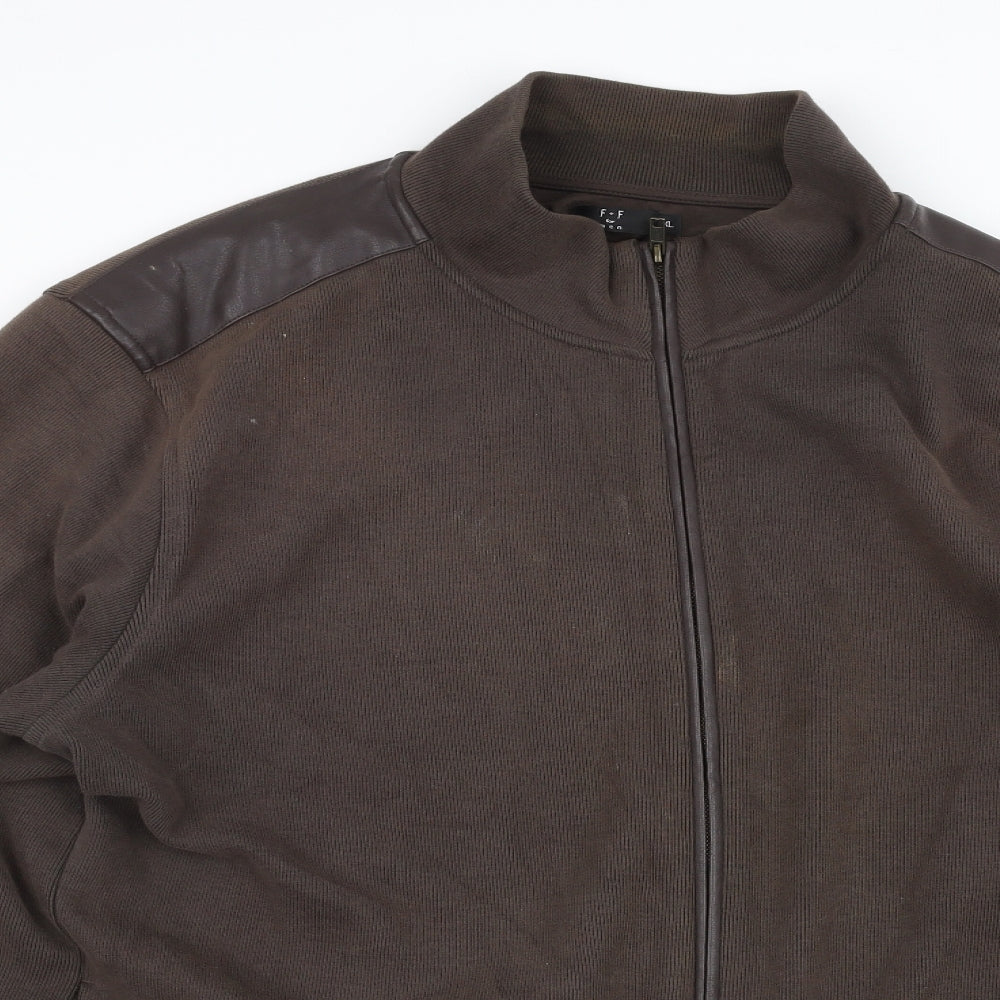 F&F Mens Brown   Jacket  Size XL