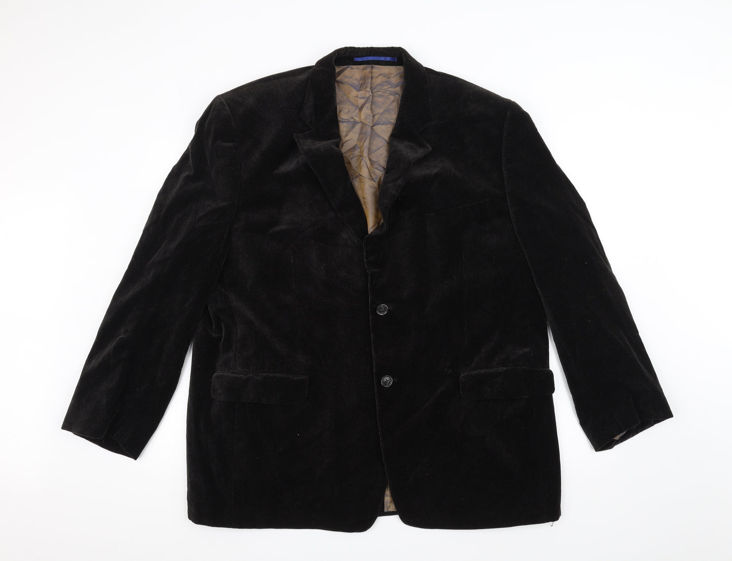 Preworn Mens Brown   Jacket Suit Jacket Size 38