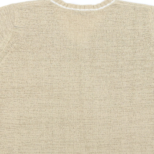Bonmarché Womens Brown  Knit Pullover Jumper Size M