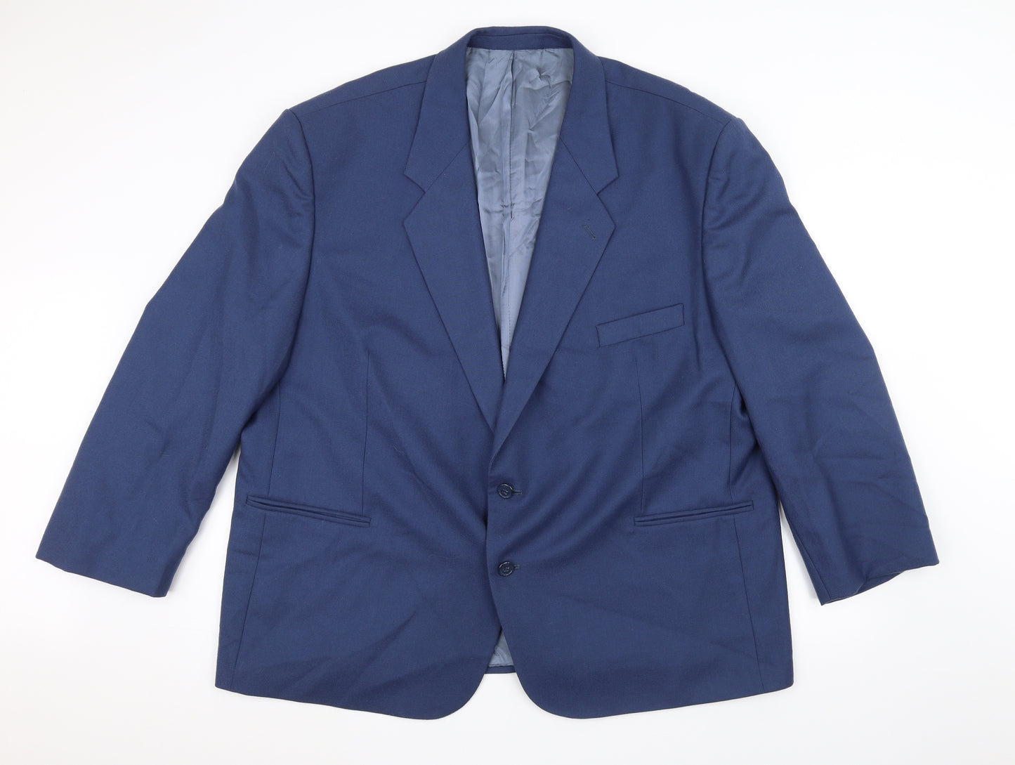 Preworn Mens Blue   Jacket Suit Jacket Size 42