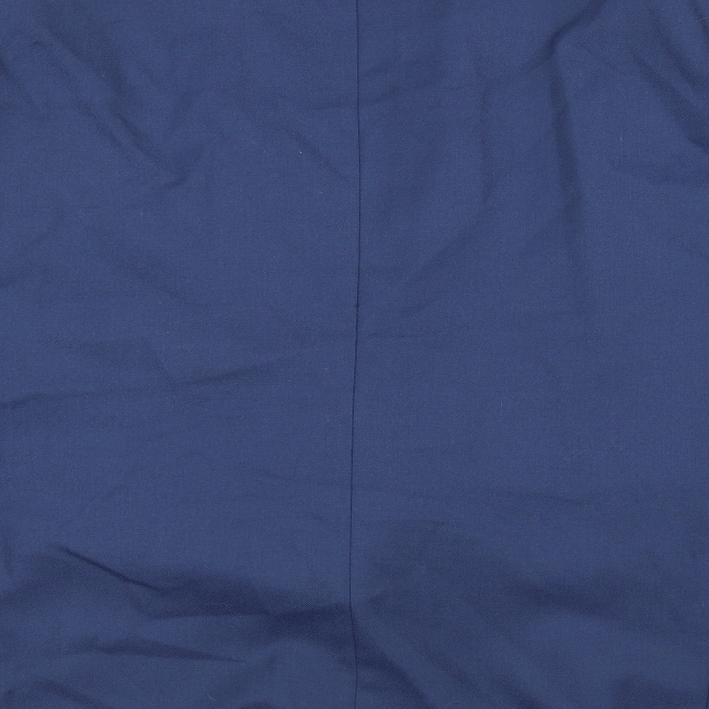 Preworn Mens Blue   Jacket Suit Jacket Size 42