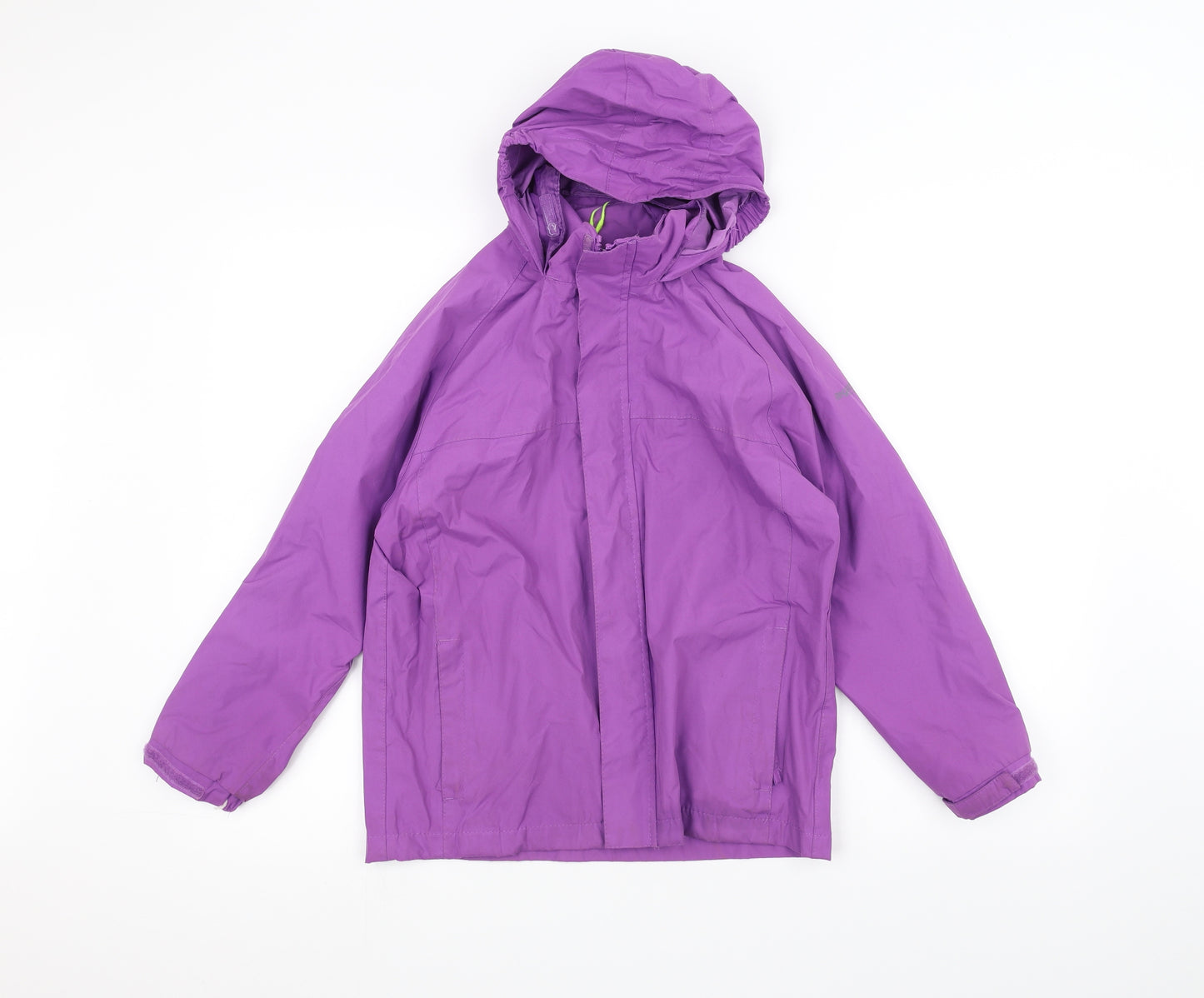 Regatta Girls Purple   Rain Coat Coat Size 9-10 Years