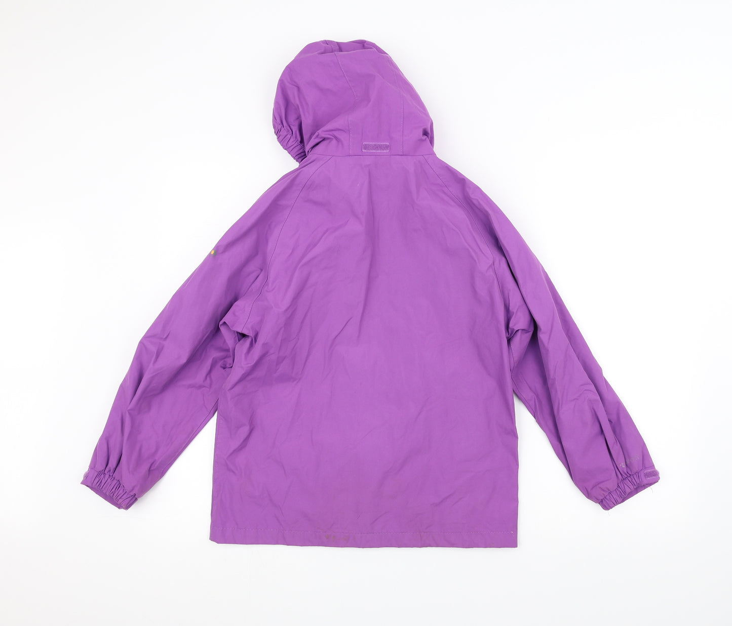 Regatta Girls Purple   Rain Coat Coat Size 9-10 Years