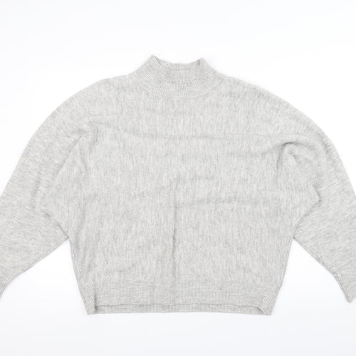 H&M Womens White   Pullover Jumper Size M