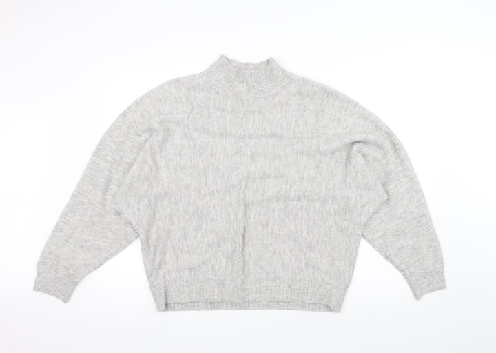 H&M Womens White   Pullover Jumper Size M